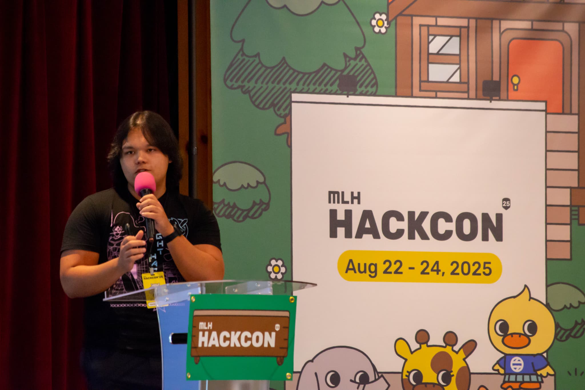 My First Speaker Event (Hackcon 2025)